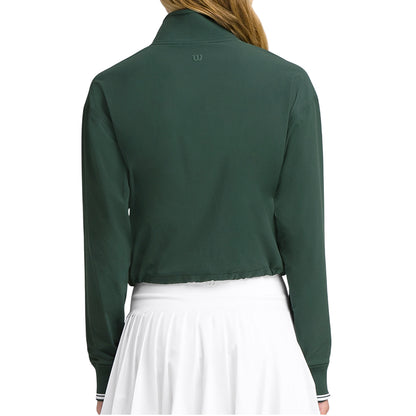 WILSON Davenport Woven Pop Over Women's Tennis Sweatshirt - Supersports Thailand