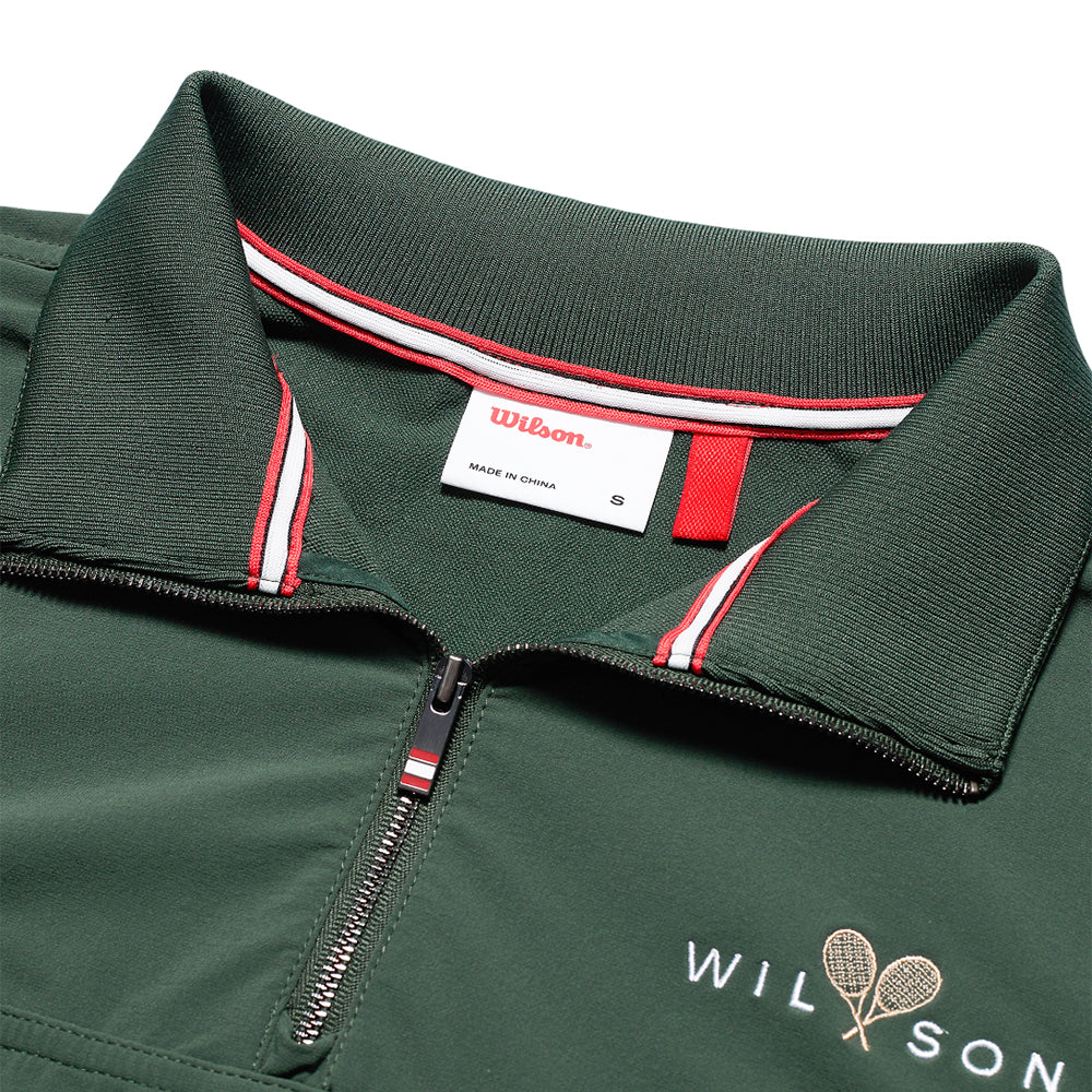 WILSON Davenport Woven Pop Over Women's Tennis Sweatshirt - Supersports Thailand