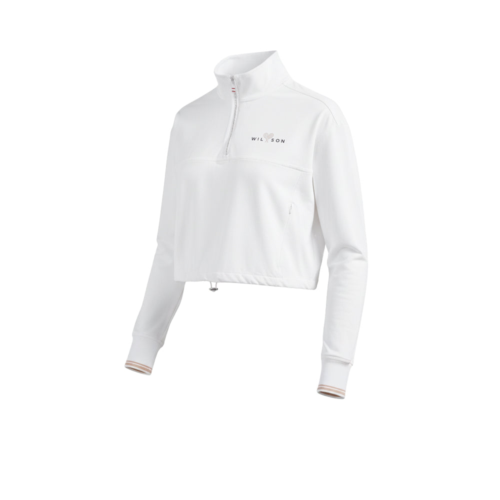 WILSON Davenport Woven Pop Over Women's Tennis Sweatshirt - Supersports Thailand