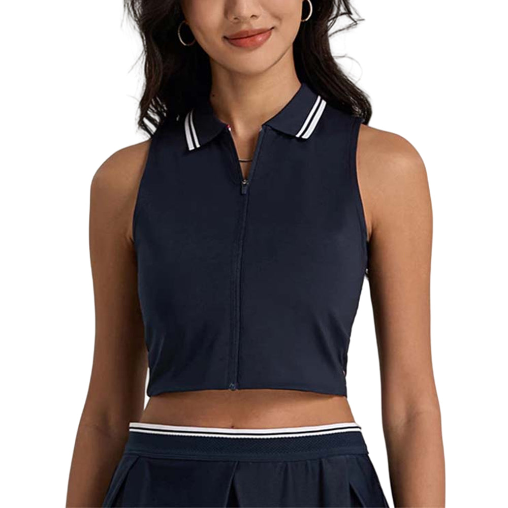 WILSON River Croped Women's Tennis Polo Tank - Supersports Thailand Supersports Thailand