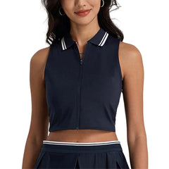 WILSON River Croped Women's Tennis Polo Tank - Supersports Thailand