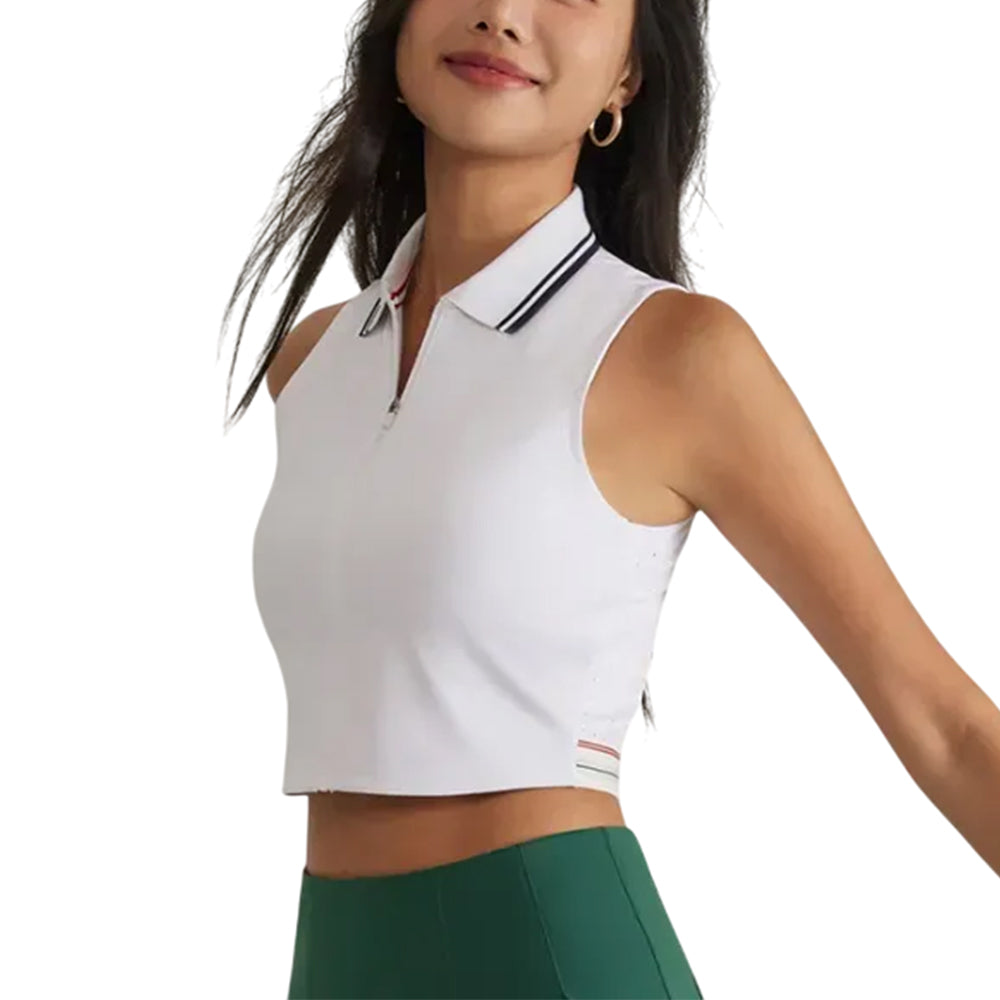 WILSON River Croped Women's Tennis Polo Tank - Supersports Thailand Supersports Thailand