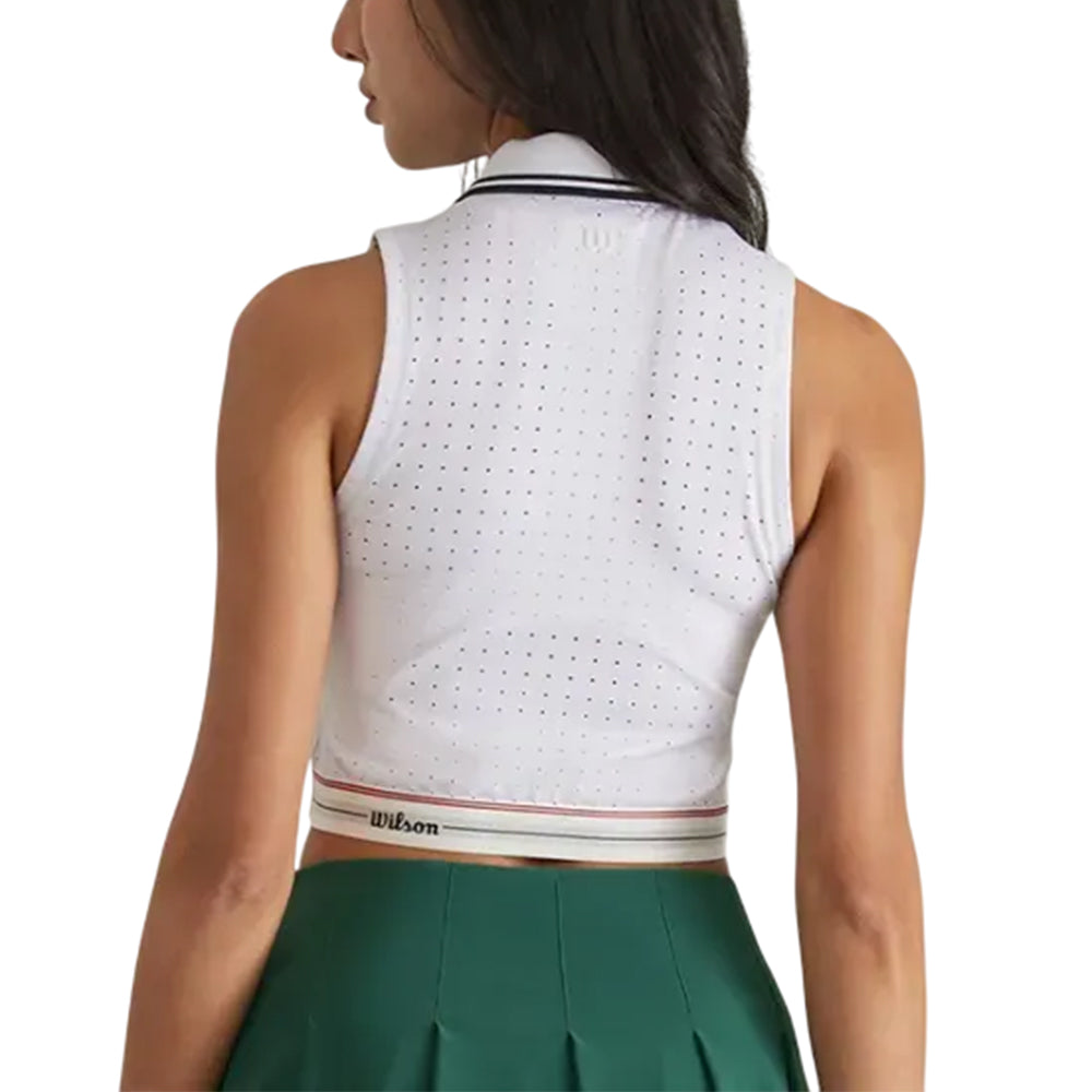 WILSON River Croped Women's Tennis Polo Tank - Supersports Thailand