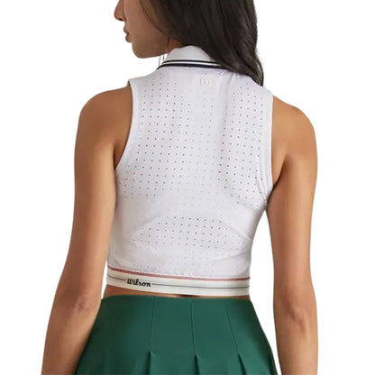 WILSON River Croped Women's Tennis Polo Tank - Supersports Thailand