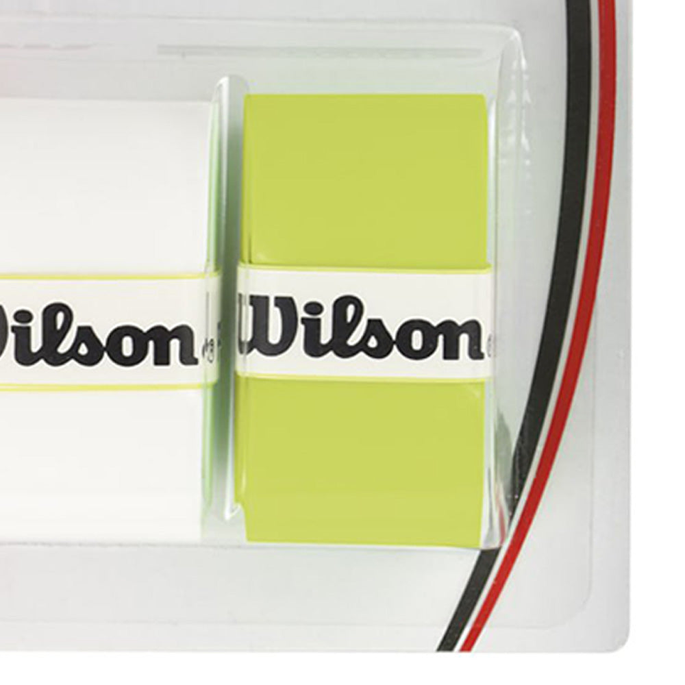 WILSON Pro Overgrip Comfort Assorted (3 Pieces) Tennis Overgrip