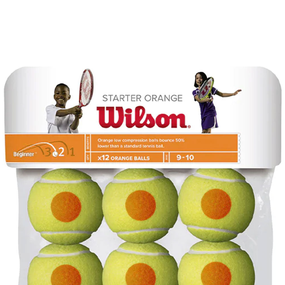 WILSON Starter Kids Tennis Ball (12 Balls) - Supersports Thailand