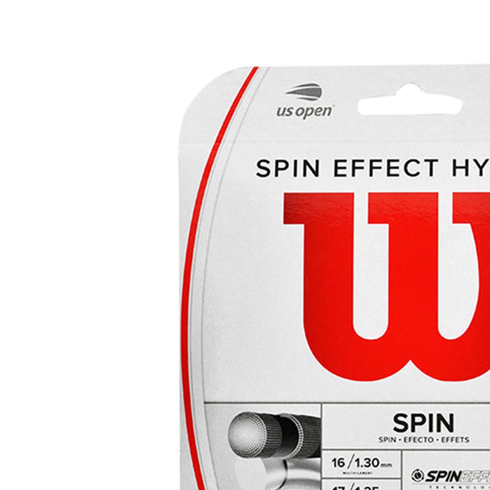 WILSON Spin Effect Hybrid เอ็นไม้เทนนิส (16g/1.30mm) Supersports Thailand