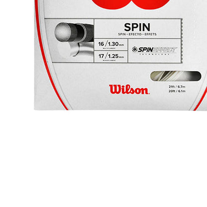 WILSON Spin Effect Hybrid เอ็นไม้เทนนิส (16g/1.30mm)
