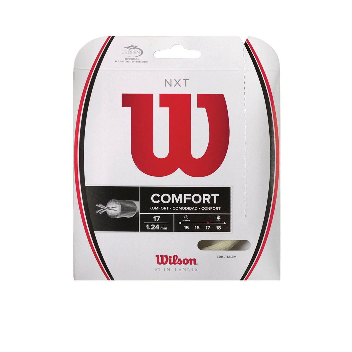 Wilson Nxt String 17 Racket WILSON NXT 17 Tennis String (17g/1.24mm) | SUPERSPORTS