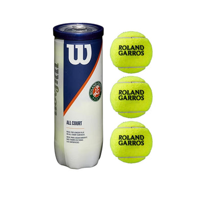 WILSON Roland Garros All Court Tennis Ball (3 Balls) - Supersports Thailand