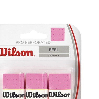 WILSON Pro Overgrip Perforated (3 Pieces) Tennis Overgrip