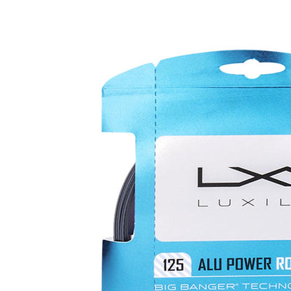WILSON Luxilon Alu Power Rough 125 Tennis String Set (16g/1.25mm)