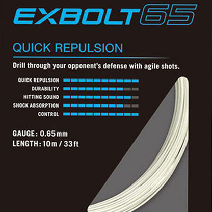 YONEX Exbolt 65 Badminton String - Supersports Thailand