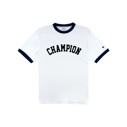CHAMPION TEE เสื้อยืดทีเชิ๊ต ผู้ชาย C2-Z301-010 White - 1