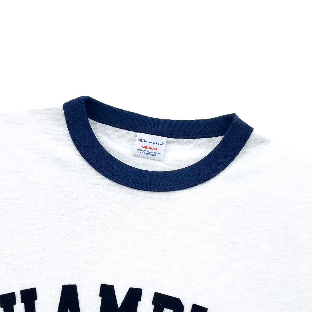 CHAMPION TEE เสื้อยืดทีเชิ๊ต ผู้ชาย C2-Z301-010 White - 1