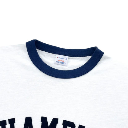 CHAMPION TEE เสื้อยืดทีเชิ๊ต ผู้ชาย C2-Z301-010 White - 1