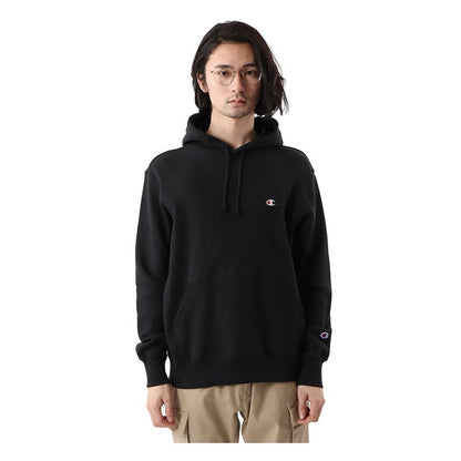 CHAMPION PULLOVER HOODED SWEATSHIRT เสื้อฮู้ด ผู้ชาย C3-Q101-090 Black - 1