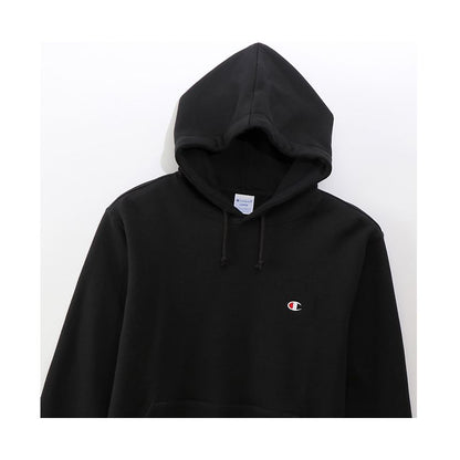 CHAMPION PULLOVER HOODED SWEATSHIRT เสื้อฮู้ด ผู้ชาย C3-Q101-090 Black - 1