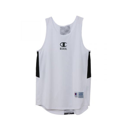 CHAMPION VENTILATION TANK เสื้อกล้าม ผู้ชาย C3-TB343-010 White - 1