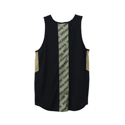 CHAMPION VENTILATION TANK เสื้อกล้าม ผู้ชาย C3-TB343-090 Black - 1