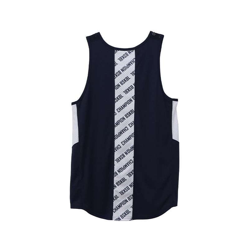 CHAMPION VENTILATION TANK เสื้อกล้าม ผู้ชาย C3-TB343-370 Blue - 1