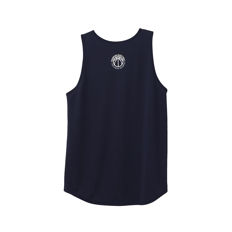 CHAMPION DRYSAVER TANK เสื้อกล้าม ผู้ชาย C3-TB353-370 Blue - 1 Supersports Thailand