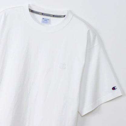 CHAMPION SHORT SLEEVE T-SHIRT เสื้อยืดทีเชิ๊ต ผู้ชาย C3-V331-010 White - 1