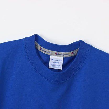 CHAMPION SHORT SLEEVE T-SHIRT เสื้อยืดทีเชิ๊ต ผู้ชาย C3-V331-327 Blue - 1