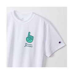 CHAMPION PRACTICE T-SHIRT เสื้อยืดทีเชิ๊ต ผู้ชาย C3-VB317-010 White - 1