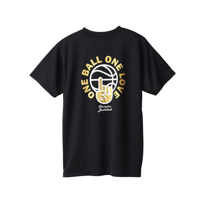 CHAMPION PRACTICE T-SHIRT เสื้อยืดทีเชิ๊ต ผู้ชาย C3-VB317-090 Black - 1