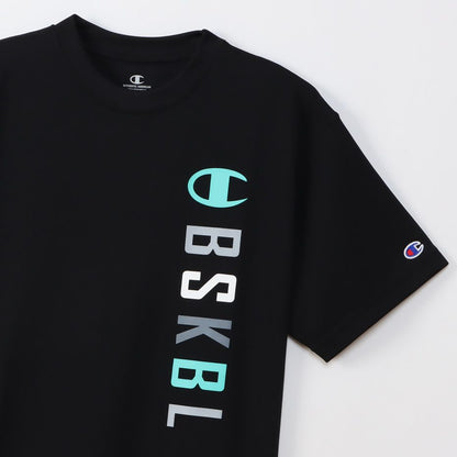 CHAMPION SHORT SLEEVE T-SHIRT เสื้อยืดทีเชิ๊ต ผู้ชาย C3-WB343-090 Black - 1