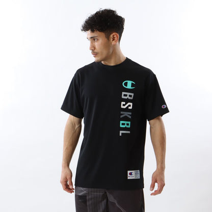 CHAMPION SHORT SLEEVE T-SHIRT เสื้อยืดทีเชิ๊ต ผู้ชาย C3-WB343-090 Black - 1