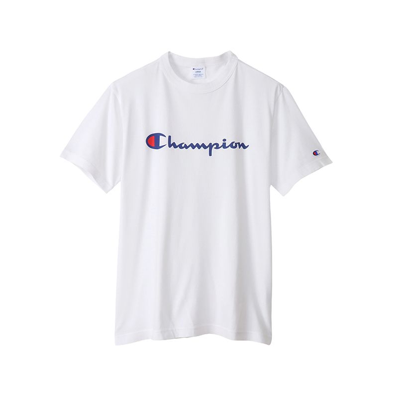 CHAMPION SHORT SLEEVE T-SHIRT เสื้อยืดทีเชิ๊ต ผู้ชาย C3-X353-010 White - 1