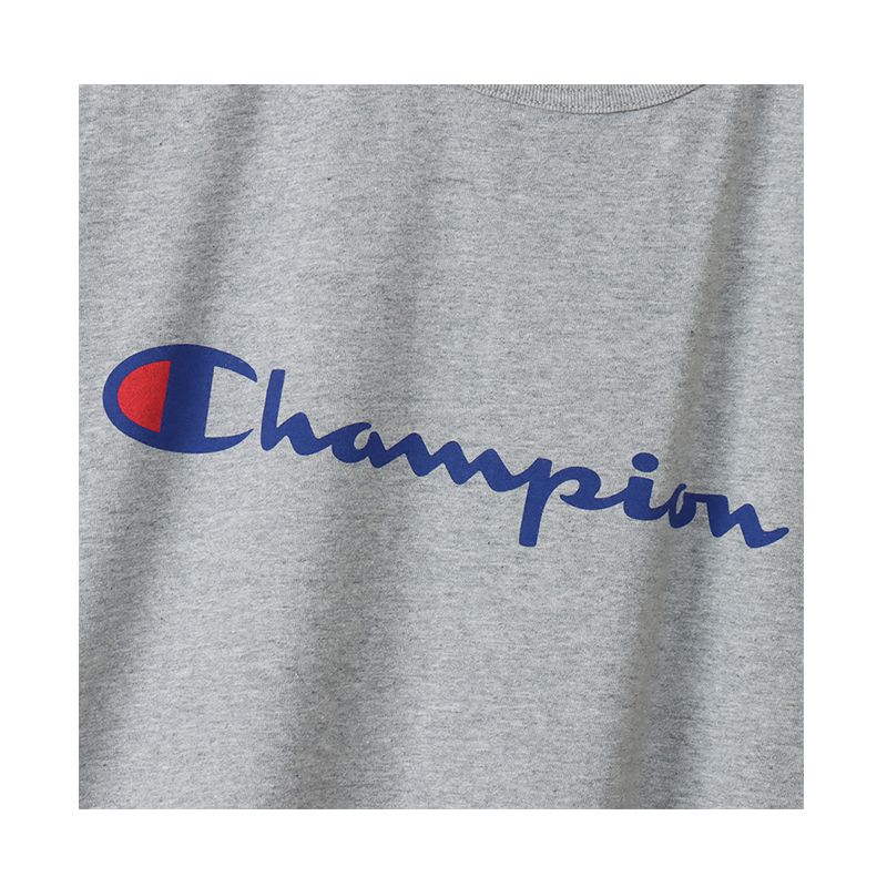 CHAMPION SHORT SLEEVE T-SHIRT เสื้อยืดทีเชิ๊ต ผู้ชาย C3-X353-070 Grey - 1