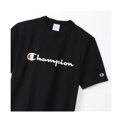 CHAMPION SHORT SLEEVE T-SHIRT เสื้อยืดทีเชิ๊ต ผู้ชาย C3-X353-090 Black - 1