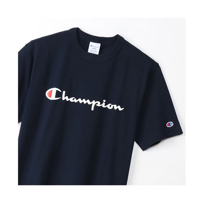 CHAMPION SHORT SLEEVE T-SHIRT เสื้อยืดทีเชิ๊ต ผู้ชาย C3-X353-370 Blue - 1