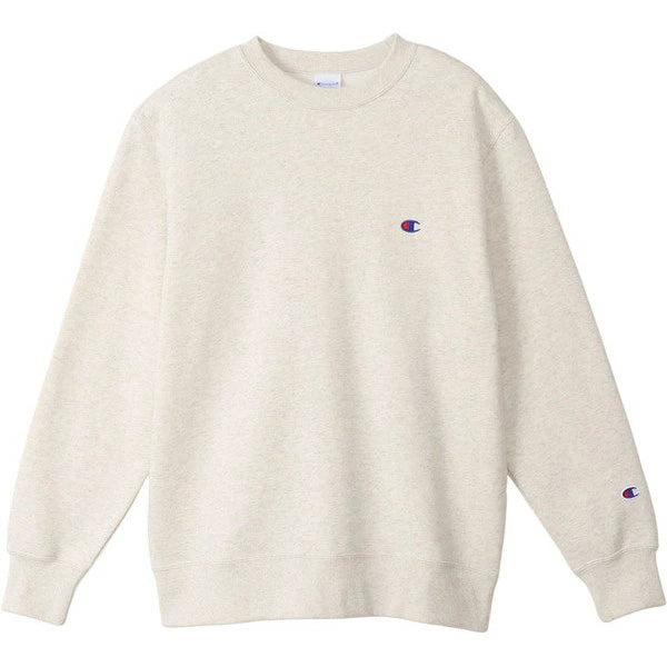 CHAMPION CREW NECK SWEATSHIRT เสื้อสเวตเชิ้ต ผู้ชาย C3-Y037-810 Cream - 1