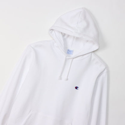 CHAMPION HOODED SWEATSHIRT เสื้อฮู้ด ผู้ชาย C3-Y136-010 White - 1