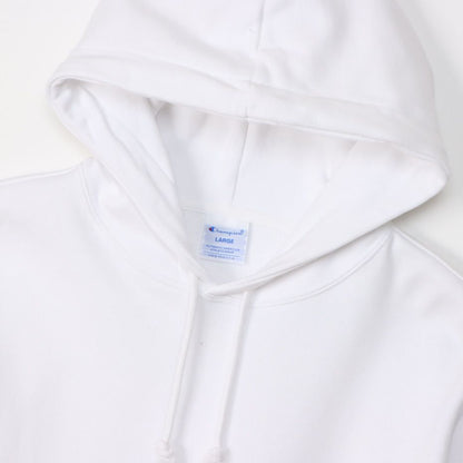 CHAMPION HOODED SWEATSHIRT เสื้อฮู้ด ผู้ชาย C3-Y136-010 White - 1