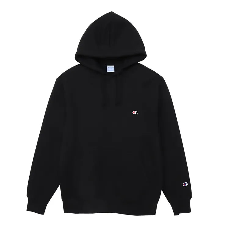 CHAMPION HOODED SWEATSHIRT เสื้อฮู้ด ผู้ชาย C3-Y139-090 Black - 1