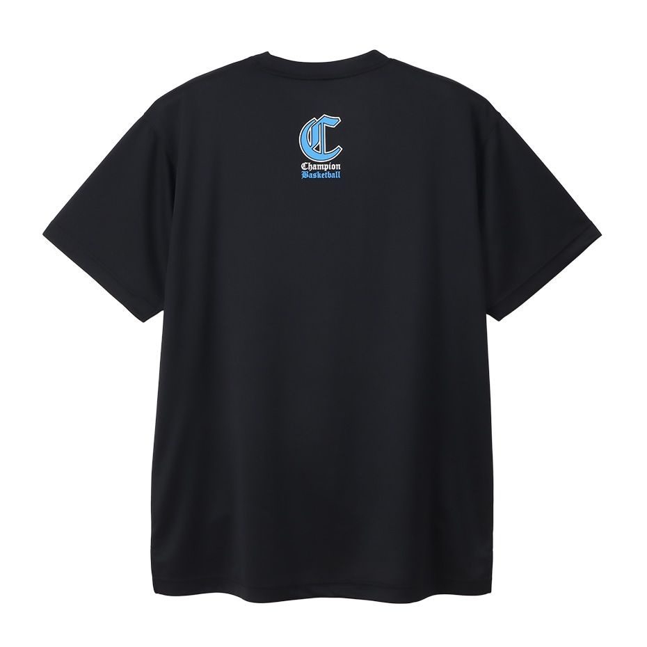 CHAMPION SHORT SLEEVE T-SHIRT เสื้อยืดทีเชิ๊ต ผู้ชาย C3-YB315-090 Black - 1 Supersports Thailand