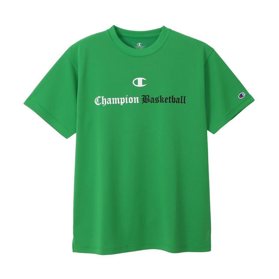 CHAMPION SHORT SLEEVE T-SHIRT เสื้อยืดทีเชิ๊ต ผู้ชาย C3-YB315-541 Green - 1 Supersports Thailand