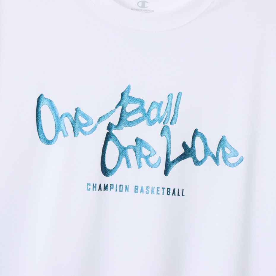 CHAMPION SHORT SLEEVE T-SHIRT เสื้อยืดทีเชิ๊ต ผู้ชาย C3-YB316-010 White - 1 Supersports Thailand
