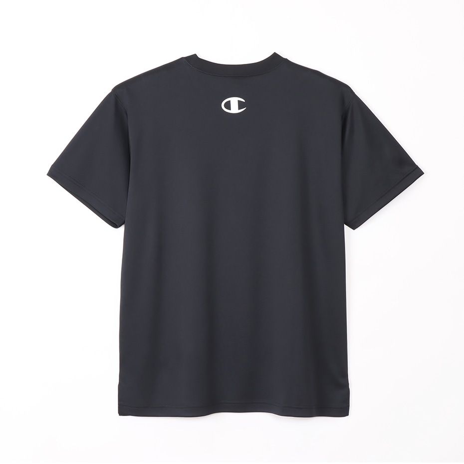 CHAMPION SHORT SLEEVE T-SHIRT เสื้อยืดทีเชิ๊ต ผู้ชาย C3-YB316-090 Black - 1