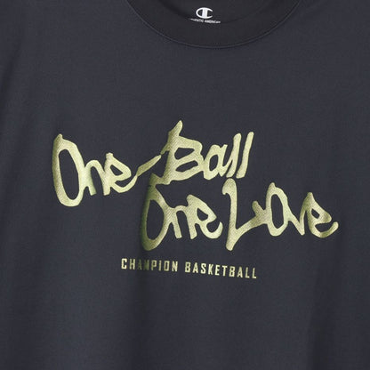 CHAMPION SHORT SLEEVE T-SHIRT เสื้อยืดทีเชิ๊ต ผู้ชาย C3-YB316-090 Black - 1
