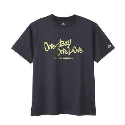 CHAMPION SHORT SLEEVE T-SHIRT เสื้อยืดทีเชิ๊ต ผู้ชาย C3-YB316-090 Black - 1