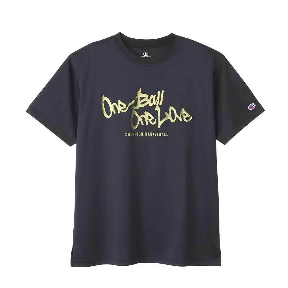 CHAMPION SHORT SLEEVE T-SHIRT เสื้อยืดทีเชิ๊ต ผู้ชาย C3-YB316-090 Black - 1