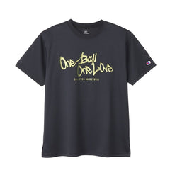 CHAMPION SHORT SLEEVE T-SHIRT เสื้อยืดทีเชิ๊ต ผู้ชาย C3-YB316-090 Black - 1