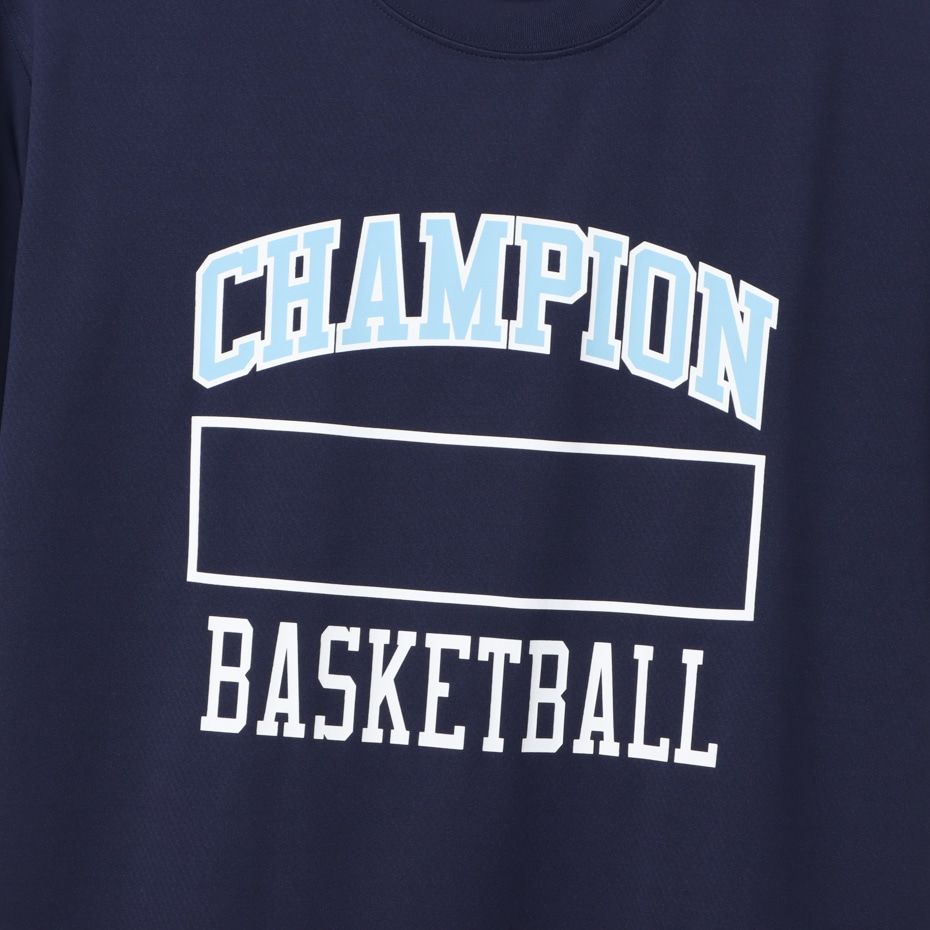 CHAMPION SHORT SLEEVE T-SHIRT เสื้อยืดทีเชิ๊ต ผู้ชาย C3-YB355-370 Blue - 1 Supersports Thailand