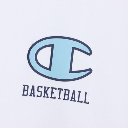 CHAMPION LONG SLEEVE T-SHIRT เสื้อยืดทีเชิ๊ต ผู้ชาย C3-YB455-010 White - 1